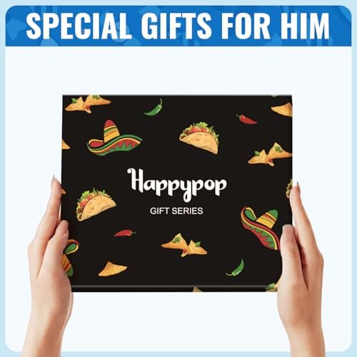 HAPPYPOP Novelty Family Gifts - Gifts for Son Uncle Brother Papa Grandson Nephew, Funny Socks for Him