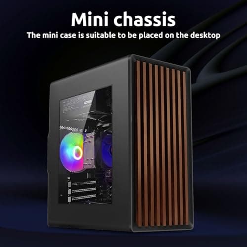 Desktop Computer Tower PC, Intel Core i7-4770-3.4GHz, 16GB DDR3 RAM, 512GB SSD Hard Drive, RGB Fan x 3, Wi-Fi 6.0, USB 3.0, HDMI, Windows 11 Home or Office