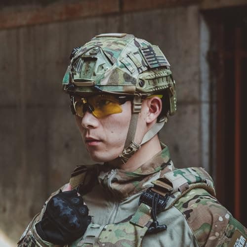 EXCELLENT ELITE SPANKER Tactical Helmet Cover, Military Fast Helmet Cover for Ops-Core Fast PJ/MH in Size M/L -Without Helmet