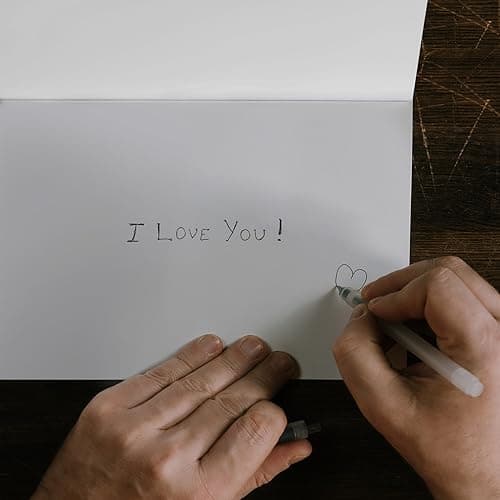 SuperShunhu Groom's Wedding Vows Card - Husband, To My Groom, To My Husband