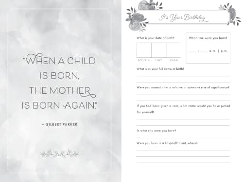 Mom, I Want to Hear Your Story (Expanded Edition): A Mother's Guided Journal to Share Her Life & Her Love (Hear Your Story Books) 146425141X