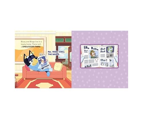 Bluey and Bingo's Book of Scary Things: A Lift-the-Flap Book