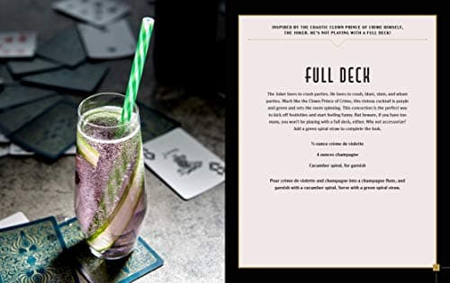 Gotham City Cocktails: Official Handcrafted Food & Drinks From the World of Batman