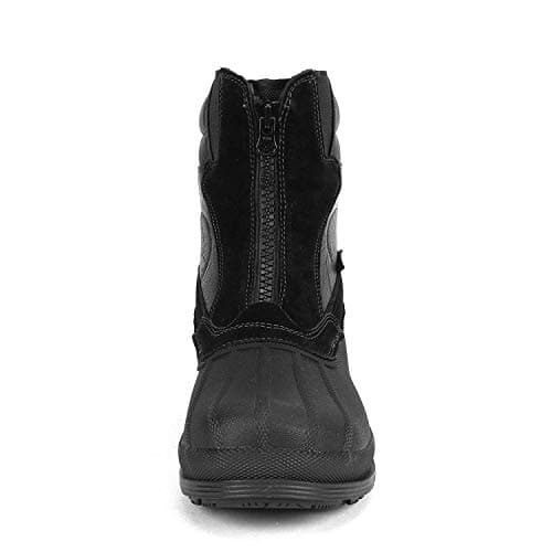 NORTIV 8 Men's Insulated Waterproof Winter Snow Boots Warm Outdoor Boots for Cold Weather