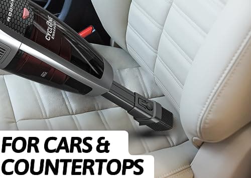 Roomie Tec SlimVac Cordless Vacuum Cleaner for Home – 2200mAh Battery, High Suction Power, Lightweight 2-in-1 Handheld with Bagless Filter, 6 LED Headlights and Auto Recharge Station - Vincent