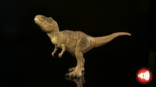 Mattel Jurassic World T. rex Dinosaur Toy with Sound & Movement, All-Out Attack Tyrannosaurus Rex Action Figure with Rampage Attack, Plus Digital Play