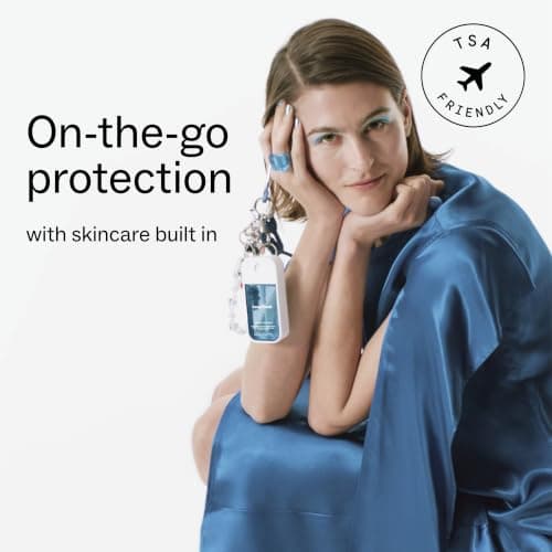 TSA ready Power Mist with skincare benefits. Applelicious, Berry Bliss, Blue Sandalwood, Citrus Grove and Pure Lavender Touchland Top 5 Hydrating Hand Sanitizer Spray Set Travel Size B09JFLV454