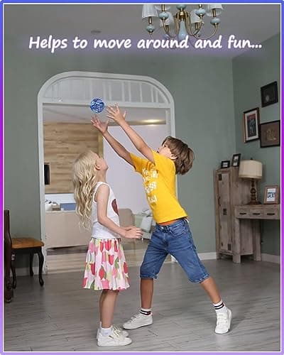 ATHLERIA Pink Flying Orb Ball Toys,Hand Operated Drones for Kids,Cool Gadgets Light Up Cosmic Globe Spinning Glow in The Dark,Christmas Birthday Gift Ideas Toys for Teen Girls Age 6 7 8 9 10+