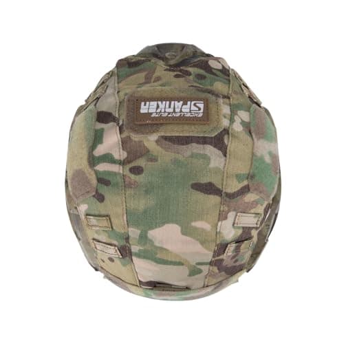 EXCELLENT ELITE SPANKER Tactical Helmet Cover, Military Fast Helmet Cover for Ops-Core Fast PJ/MH in Size M/L -Without Helmet