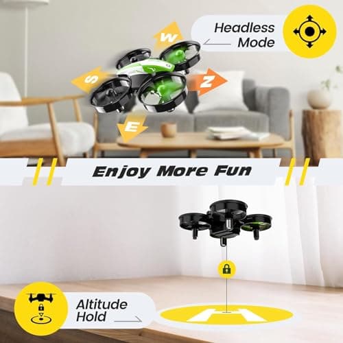 Holy Stone Mini Drone for Kids and Beginners, HS210 Green