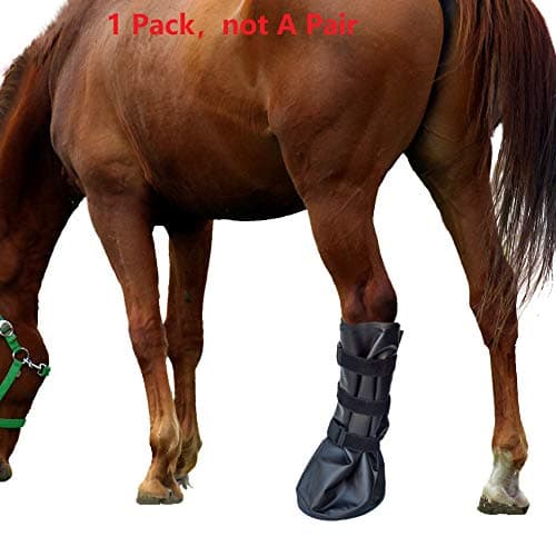 yeezo Hoof Soaking Boot Horse Soaker Hooves Treatment Bag with EVA Pad 1 Pair