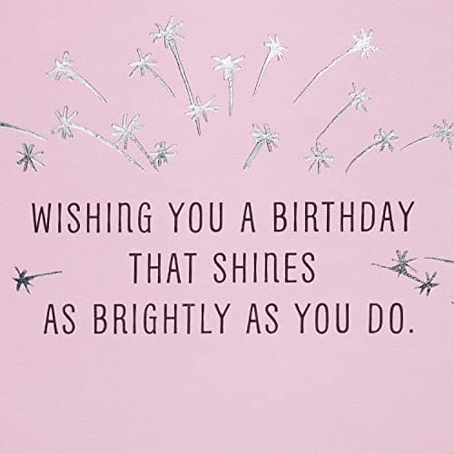 American Greetings Birthday Card for Her (Shines as Brightly as You Do) B0BP9FB1GV