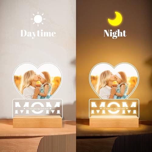 Personalized Picture Frame, Mom Picture Frame, Personalized Birthday Gifts for Mom Custom Picture Frames, Personalized Gifts for Mom from Daughter and Son B0D84JSBMS