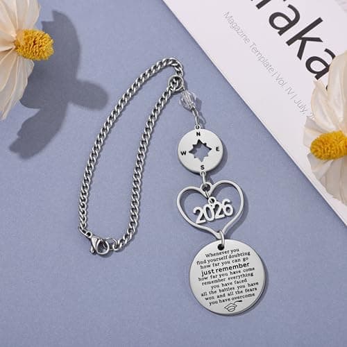 Graduation Gifts Car Rear View Mirro Accessories Hanging Pendant B0DZX58KSK
