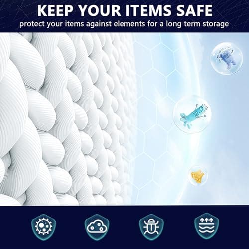 Vacuum Seal Bags for Clothing with Electric Pump, 6 Pack (2 Jumbo 2 Large 2 Medium Vacuum Storage Bags) Space Bags Vaccine Vacuum Sealed Storage Bags for Travel Luggage Blankets Bedding