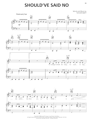 Taylor Swift Piano Vocal Guitar Songbook | Country Pop Sheet Music Arranged for Voice Piano Guitar | 11 Songs with Full Lyrics and Chords | Easy Pop Music Book for Beginners