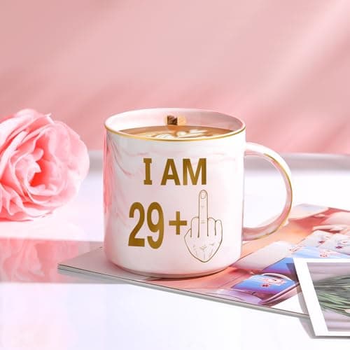 30th Birthday Gifts for Women 30 Year Old Birthday Gifts for Women Dirty Thirty Decoration for Her Gift Ideas for Woman 30s Funny Gift for 30 Year Old Woman - Coffee Mug Makeup Bag Candle Toilet Paper