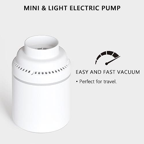 SUOCO 20 Combo Vacuum Storage Bags with Electric Pump, (4 Jumbo/4 Large/6 Medium/6 Small) Travel Clothes Space Saver Bags, Vacuum Seal Bags for Luggage Clothing Pillows Comforters Blankets