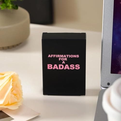 Badass Affirmation Cards - Daily Motivational and Inspirational Cards for Women