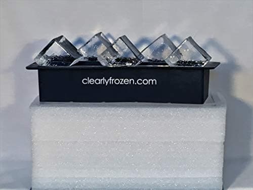 ClearlyFrozen Highest Rated (4.6 Star) Highest Capacity (Ten 2" Cubes) Clear Ice Tray - What Beats BEST and MOST?