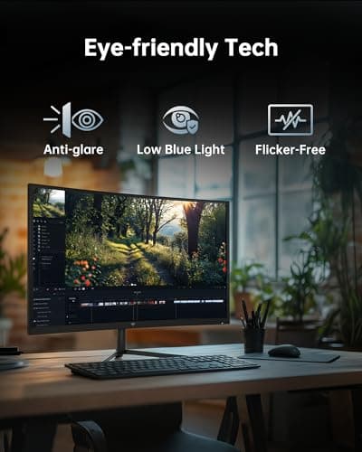 KTC 24 Inch Curved 240Hz Gaming Monitor, FHD 1500R Curved Computer Monitor 1080P, 3000:1 Contrast, Adaptive Sync, HDR, MPRT 1ms, HDMI DisplayPort, Low Blue Light, Tilt, VESA Mount, H24S17P