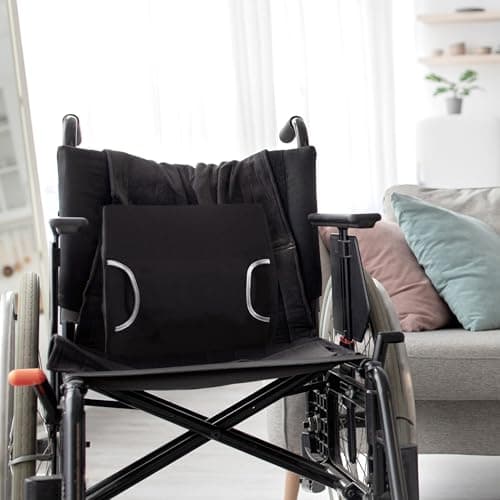 Vaunn Medical Seat Cushion, Lumbar Back Support Pillow for Office Chair with Removable Firm Insert