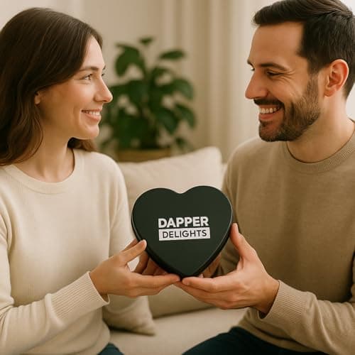 Kiri & Sons Soft Chewy Caramel Whiskey Candy, Premium Gourmet Tin Gift for Father's Day, Black Tin – Salted Caramel