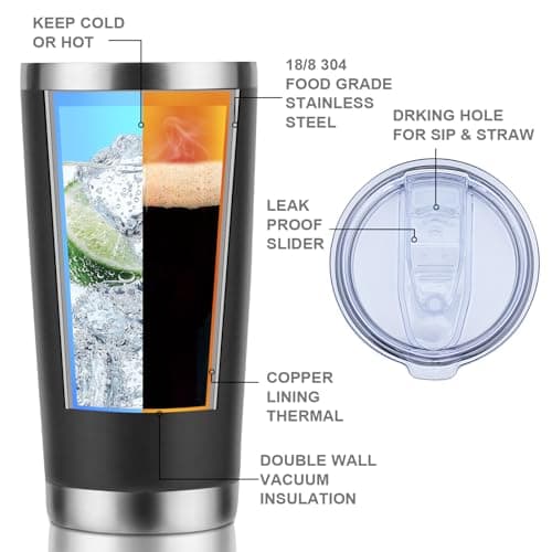 Funny 70th Birthday Gifts for Men Women,70 Year Old Birthday Gifts for Men, 70th Men Birthday Gift Ideas, Gifts for 70 Year Old Man-20 Oz Tumbler