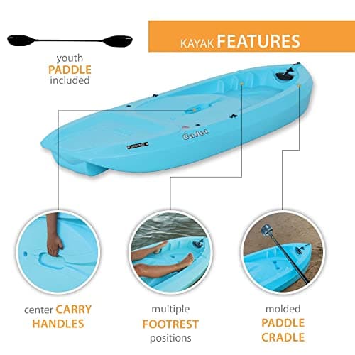 Lifetime Cadet Youth Kayak - Paddle Included