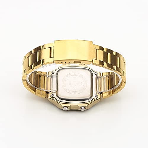 FANMIS Men's Luxury Digital Quartz Waterproof Wrist Watches Dual Time Countdown Alarm Stopwatch Backlight Multi-Function Watch