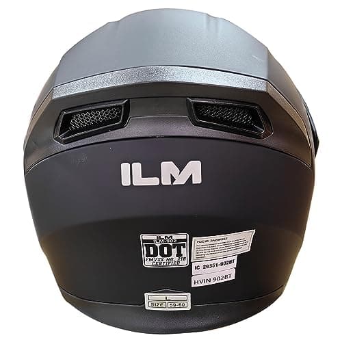 ILM Bluetooth Motorcycle Helmet Modular Flip up Full Face Dual Visor Mp3 Intercom FM Radio DOT Model 902BT/902BT PRO/902BT MAX