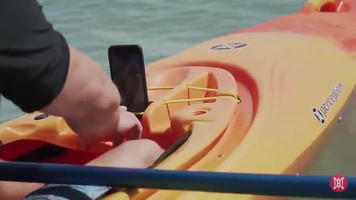 Perception Joyride - Sit Inside Kayak for Adults and Kids - Recreational and Multi-Water Kayak with Selfie Slot