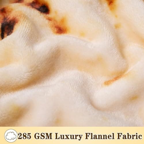 mermaker Burritos Tortilla Swaddle Blanket Baby for Toddler Newborn, 285 GSM Soft Flannel Taco Wrap Blanket Funny Gifts for Baby Shower Boys Girls, 36 inch B0DYJDBW21