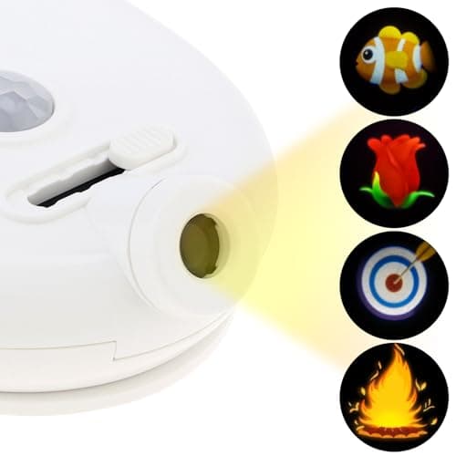 OriGlam Motion Sensor Toilet Night Light, Motion Sensor Light for Bowls, Motion Activated Toilet Night Light, Novelty Light for Bathroom Fun Gifts Bathroom Accessory