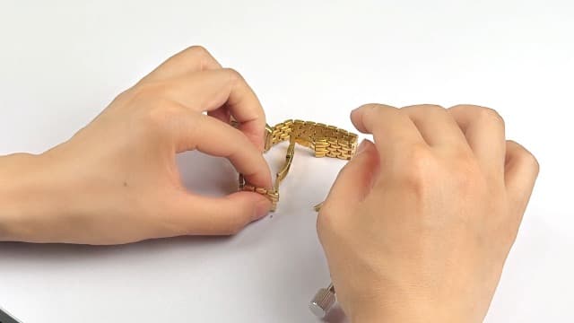 GAOFAN HOUR Gold Watches for Women with Vintage Rectangular Case,White Roman Dial,Stainless Steel Band,Adjustment Tool Included,Water Resistant