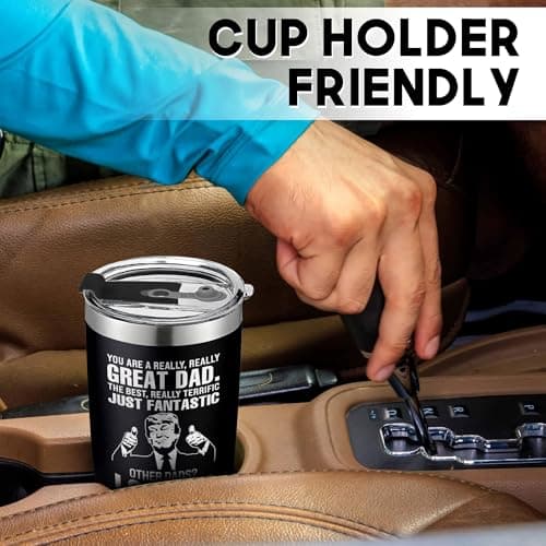 Christmas Gifts for Dad, Men - Gifts for Dad from Daughter, Son - Dads Birthday Gift Ideas, Happy Birthday gifts for Dads, Fathers - Best Dad Ever Gift, Present for dads, Fathers - 20 Oz dad Tumbler