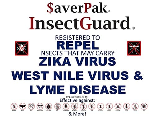 InsectGuard Permethrin Mosquitoes, Ticks and Flies Repellent & Insecticide Pump Spray (6oz)