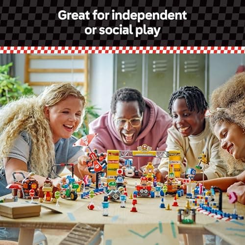 LEGO Super Mario: Mario Kart Standard Kit - Collectible Toy Building Set for Kids, Boys and Girls, Ages 7+ - Nintendo Mario Kart Toy for Fans - Gift Idea for Birthdays - 72032 B0DJ199XBY