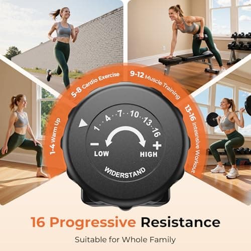 YOSUDA Recumbent Exercise Bike for Home,Magnetic Staionary Bike for Seniors/Adults with Adjustable Seat, 350LB Capacity, 16-level Resistance, LCD Monitor & Pulse Sensors