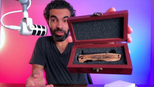 Gifts for Men, Personalized Engraved Oak Wood Pocket Knife - 36 Icons, 20 Stylish Font - Custom Pocket Knives