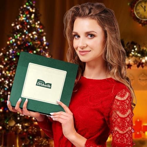 Holiday Nuts gift Basket - With a Variety of Freshly Roasted Nuts - Beautifully Packaged Gift Baskets for Men, Sympathy Basket For Dad, Christmas Healthy Gift.