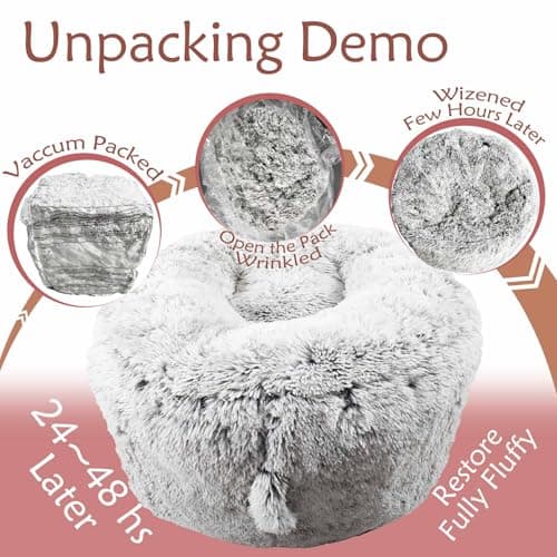 Plush Faux Fur Bean Bag Chairs, Memory Foam Filled Sofa Chair Shape Bean Bag for Adults/Teens/Kids, Ultra-Soft Lazy Sofa for Living Room Bedroom College Dorm, Grey