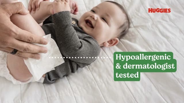 Huggies Natural Care Sensitive Baby Wipes, Unscented, Hypoallergenic, 99% Purified Water, 12 Flip-Top Packs (768 Wipes Total), Packaging May Vary B07SCL613T