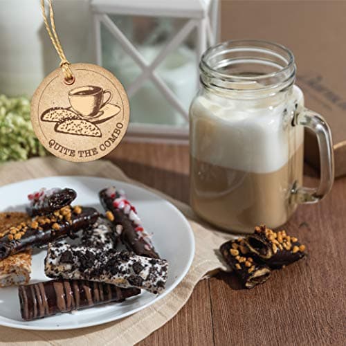 Barnetts Christmas Holiday Thanksgiving Chocolate Gift Baskets, 15 Crepes Cookie Chocolates Candy Box, Gourmet Chocolate Covered Cookies Holiday Gifts, Spring Candy Basket Gifts Ideas, for Dad, Husband, Son, Grandfather Food Delivery Ideas