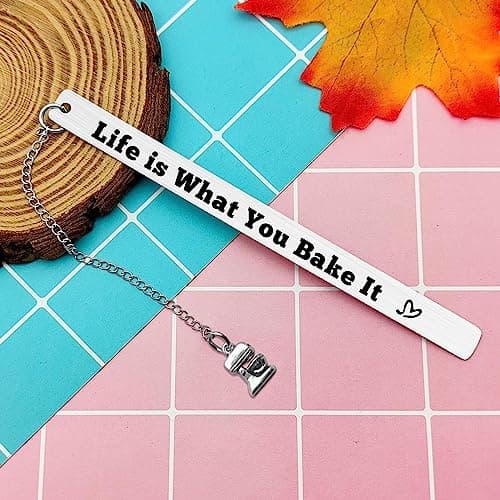 Baker Gift Bookmark for Baking Lover, Culinary Student, Pastry Chef - Bake Gifts for Women, Culinary School Graduation B0C9PFFTXP