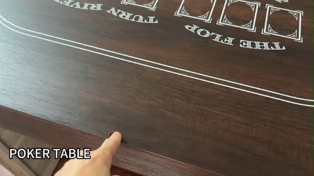 4-in-1 Combo Game Table 55" Multi-Game Table with Foosball, Electric Air Hockey (Powerful 700mA Motor), Ping Pong & Poker Great for Home & Game Room Fun
