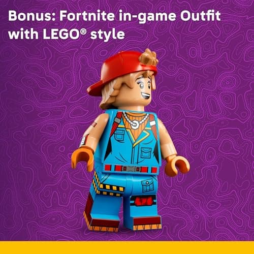 LEGO Fortnite Peely & Sparkplug’s Camp Kids Toy - Pretend Play and Video Game Building Set for Girls & Boys, Ages 7+ - Fortnite Toy Figures Peely, Sparkplug, & More - Gift Idea for Birthdays - 77075 B0DRW647G6