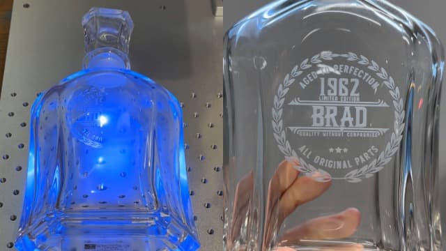 Personalized Whiskey Decanter - 4 Designs - Birthday Gifts for Men 2025, Dad, Husband, Him, Boyfriend - Men Whiskey Gifts - Personalized Gifts for Men - Bourbon, Scotch Gifts - Fathers Day Gift Ideas