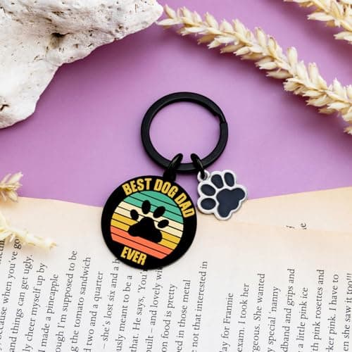 Golden Retriever Gifts German Shepherd Dog Dad Mom Gifts For Women Dog owners Keychain