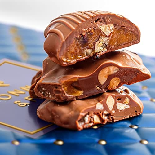 Chocolate Gift Basket - Chocolate Gift Box, Gourmet Food Gifts Prime - Assorted Treat Tray Tin for Men and Women- Kosher Hannukah Gift- Bonnie and Pop